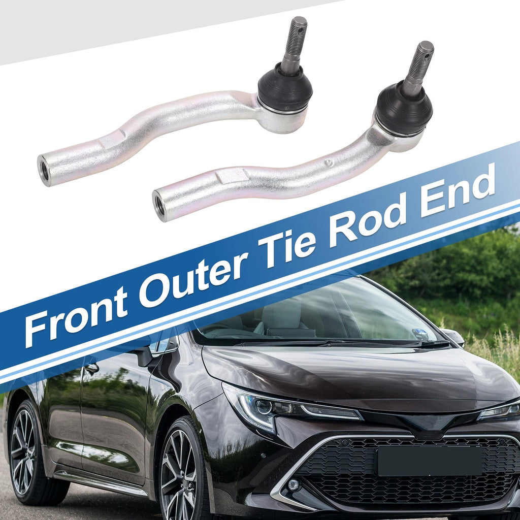 2 Pcs Front Outer Tie Rod Ends for Lexus CT200h (2011–2022)