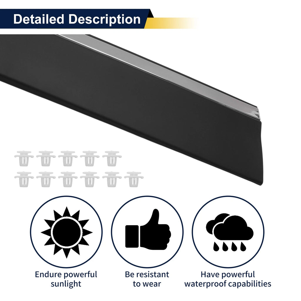Front Left Door Side Lower Trim Garnish for Honda CRV (2017–2022)
