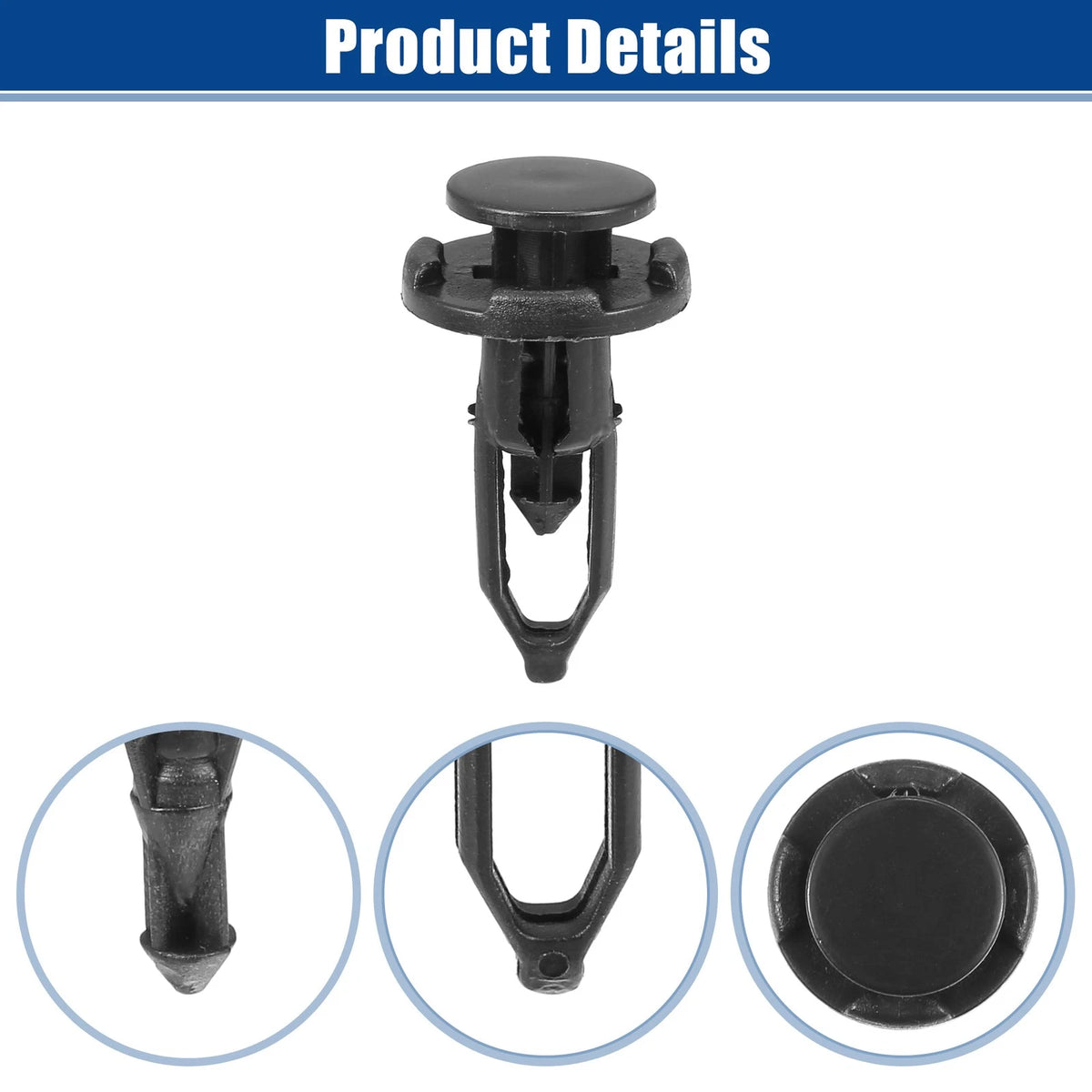 100Pcs Front Bumper Retainers Clip for Toyota Corolla (2019–2022) No. 5216102020