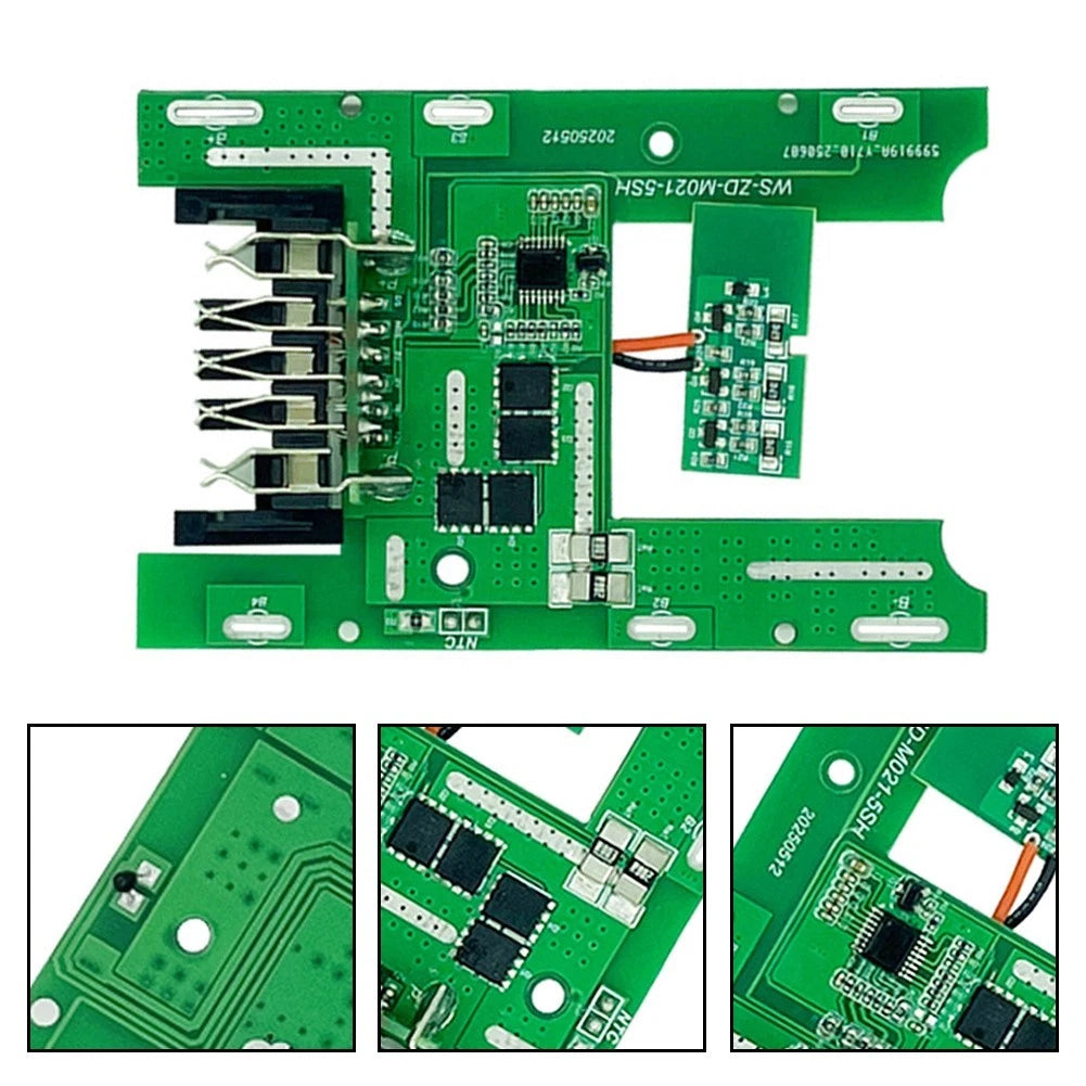 Replacement PCB for 21700 Battery Pack (Safety Protections)