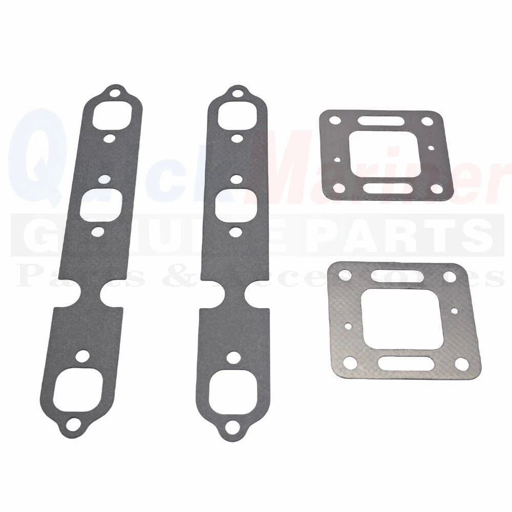 Exhaust Mounting Seal Kit with Gasket for Mercruiser 4.3L V6 (1990–2023) 27-99757 27-41813