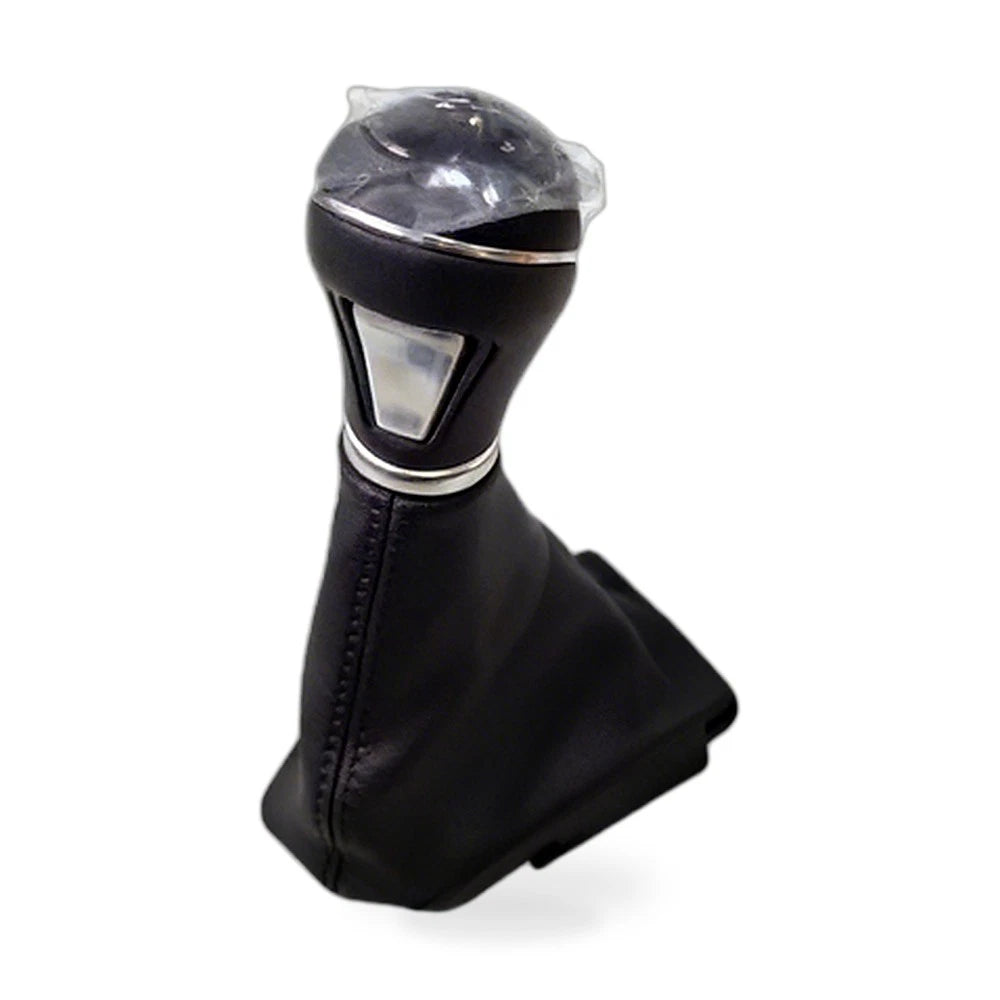 Leather Automatic Gear Shift Knob for Hyundai Elantra i30 i40 (2011–2017)