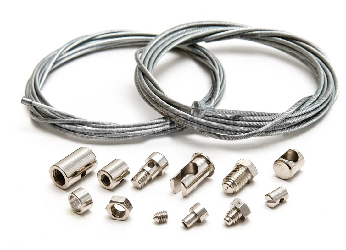 Throttle Clutch Cable Repair Kit for Motorcycle ATV UTV MX Dirt Bike (Universal)