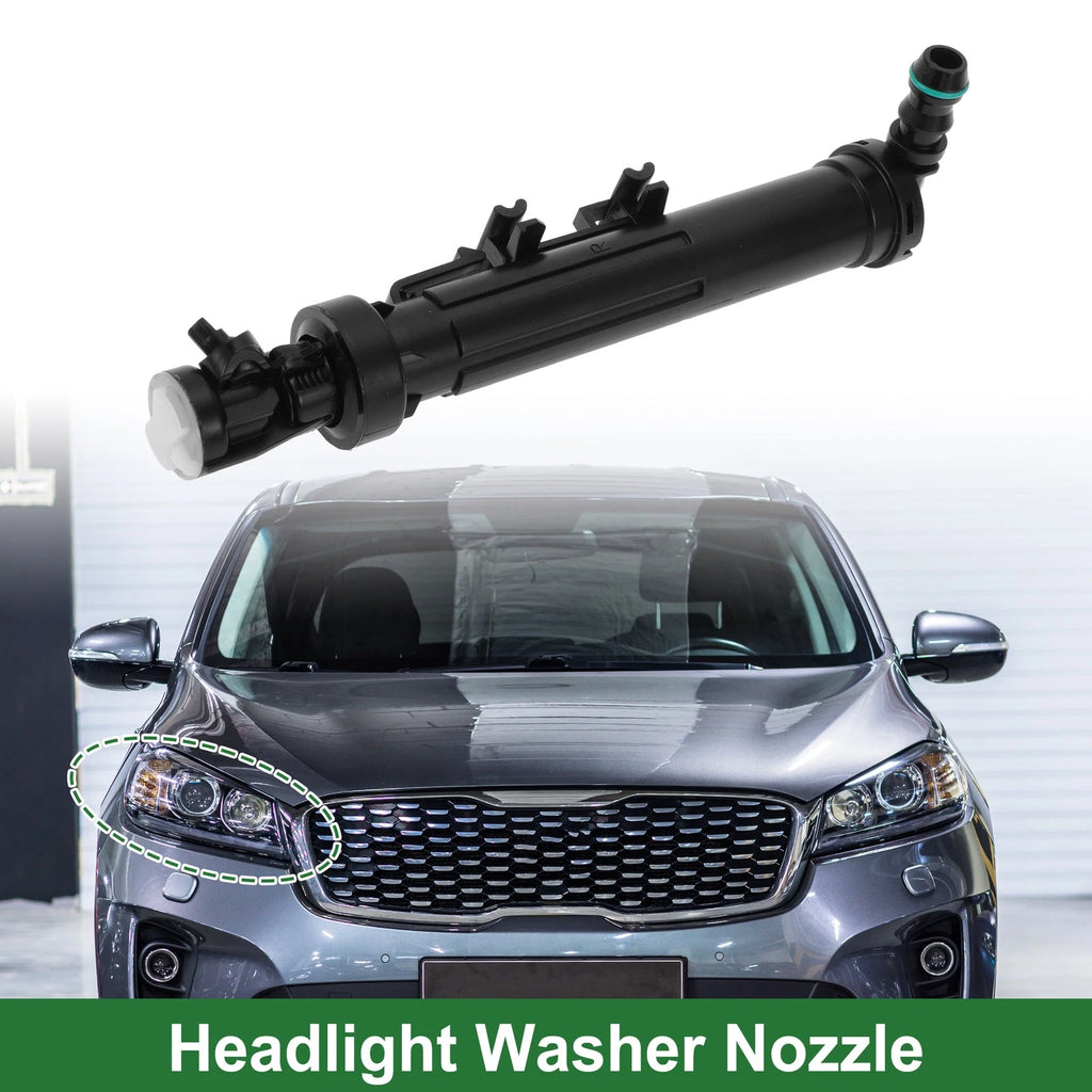 Front Passenger Side Headlight Washer Nozzle Replacement for Mercedes-Benz C-Class (2007–2014)