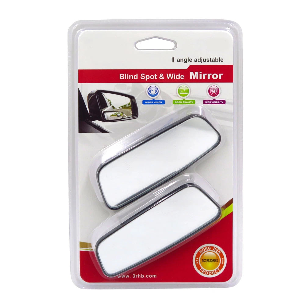 Blind Spot Mirror for Universal Vehicle Car (Adjustable Wide Angle)