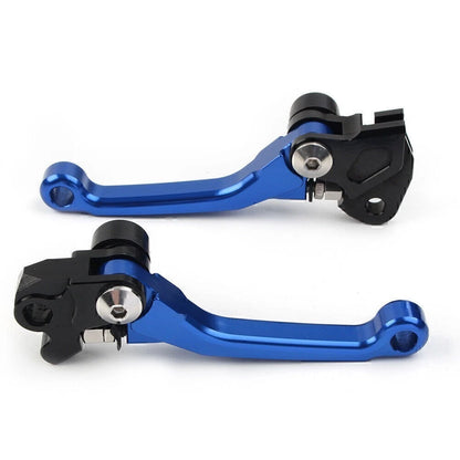 Brake Clutch Levers Handle for Suzuki RMZ450 (2005–2019) Aluminum Blue