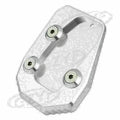 Kickstand Side Stand Extension Pad for Yamaha MT09 (2013–2016) Silver