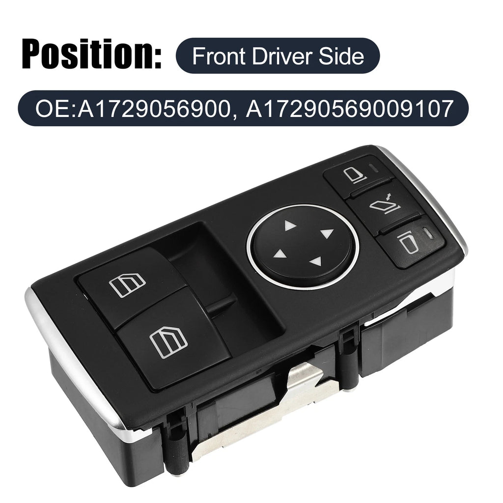 Driver Side Power Window Switch Replacement for Mercedes W204 C250 C350 (2011–2013)