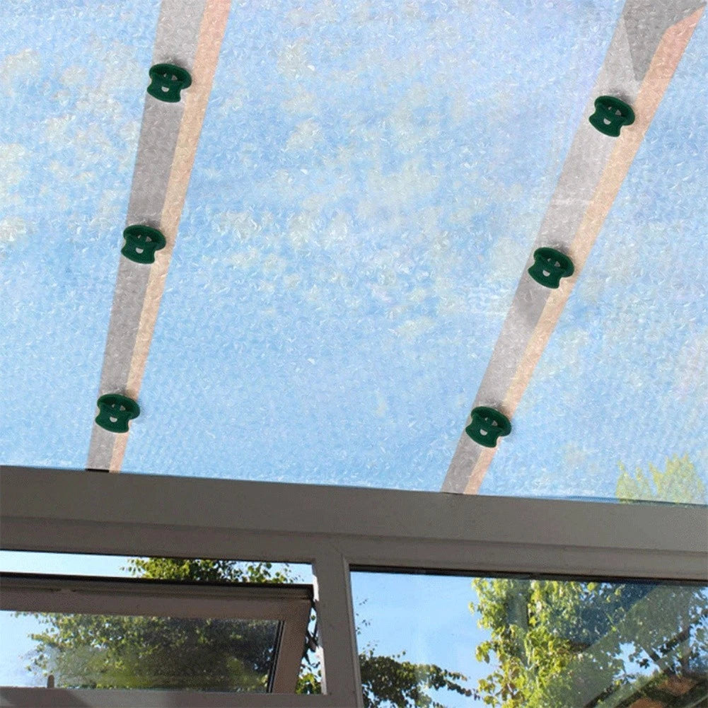 Set of 4 Greenhouse Twist Clips for Garden Use