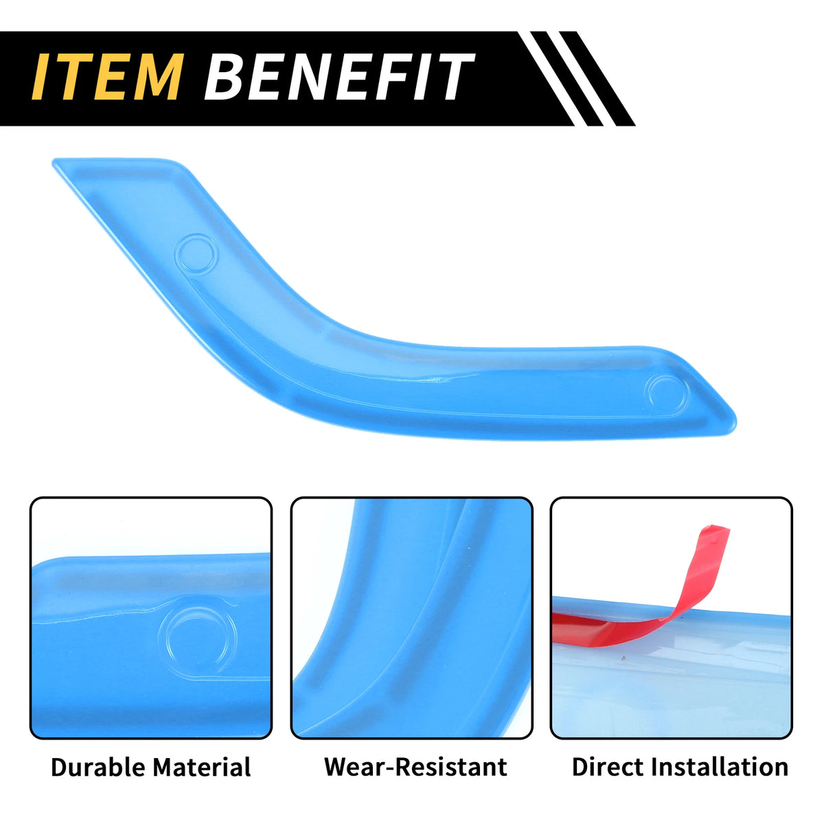 Front Rear Door Handle Panel Bezel Cover Trims for Jeep Wrangler JK (2007–2018)