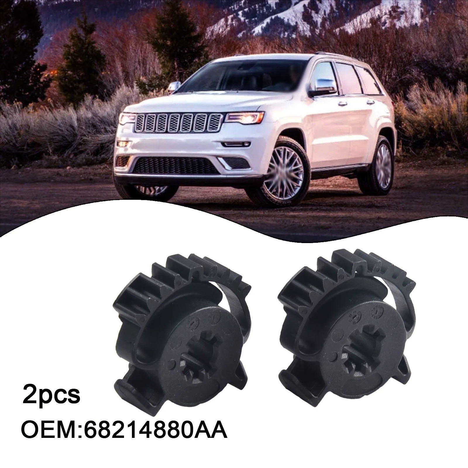 Set of 2 Blend Doors for 4x4 Vehicles (68214880AA)