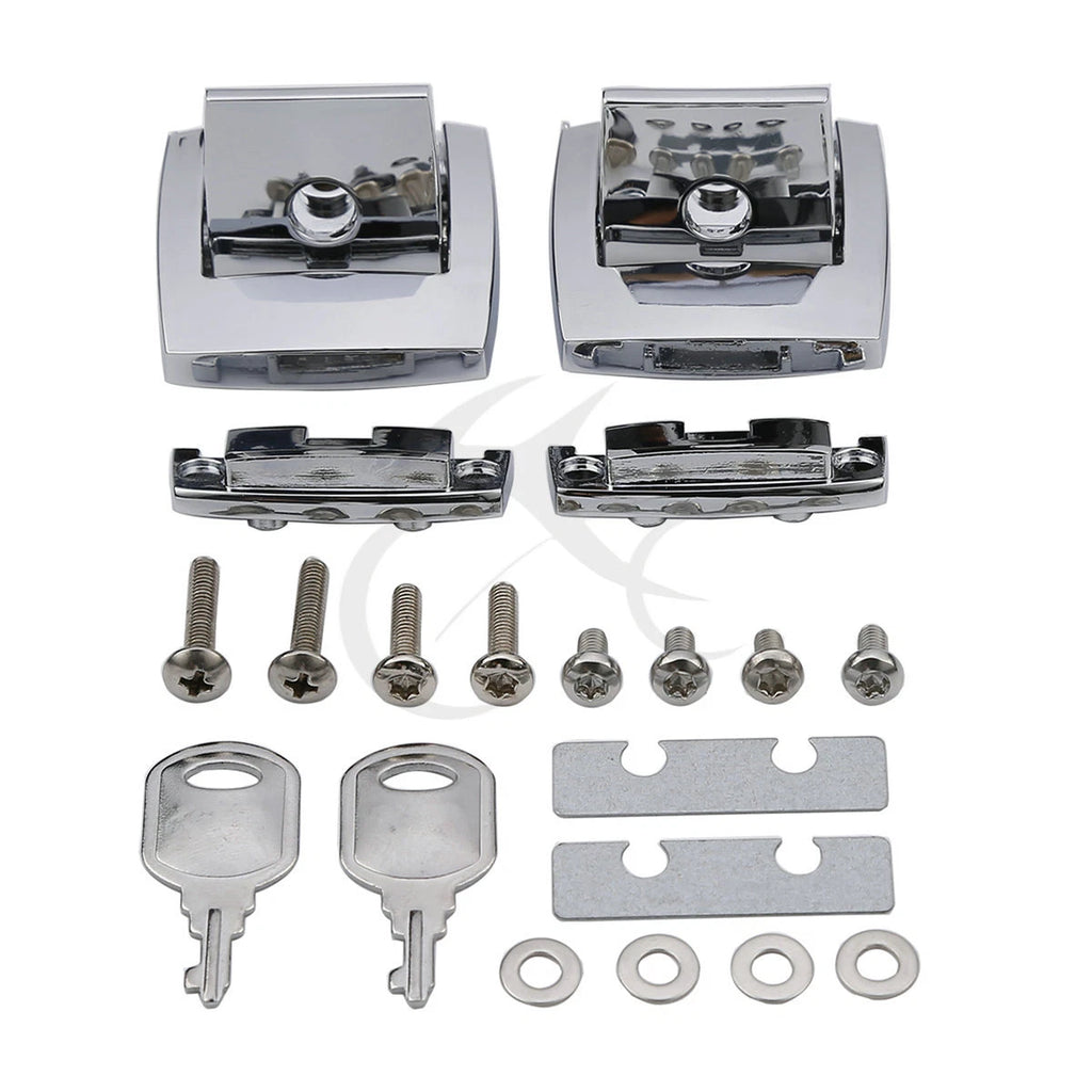 Chrome Trunk Latch Cover for Harley Touring Electra Glide (1998–2013)