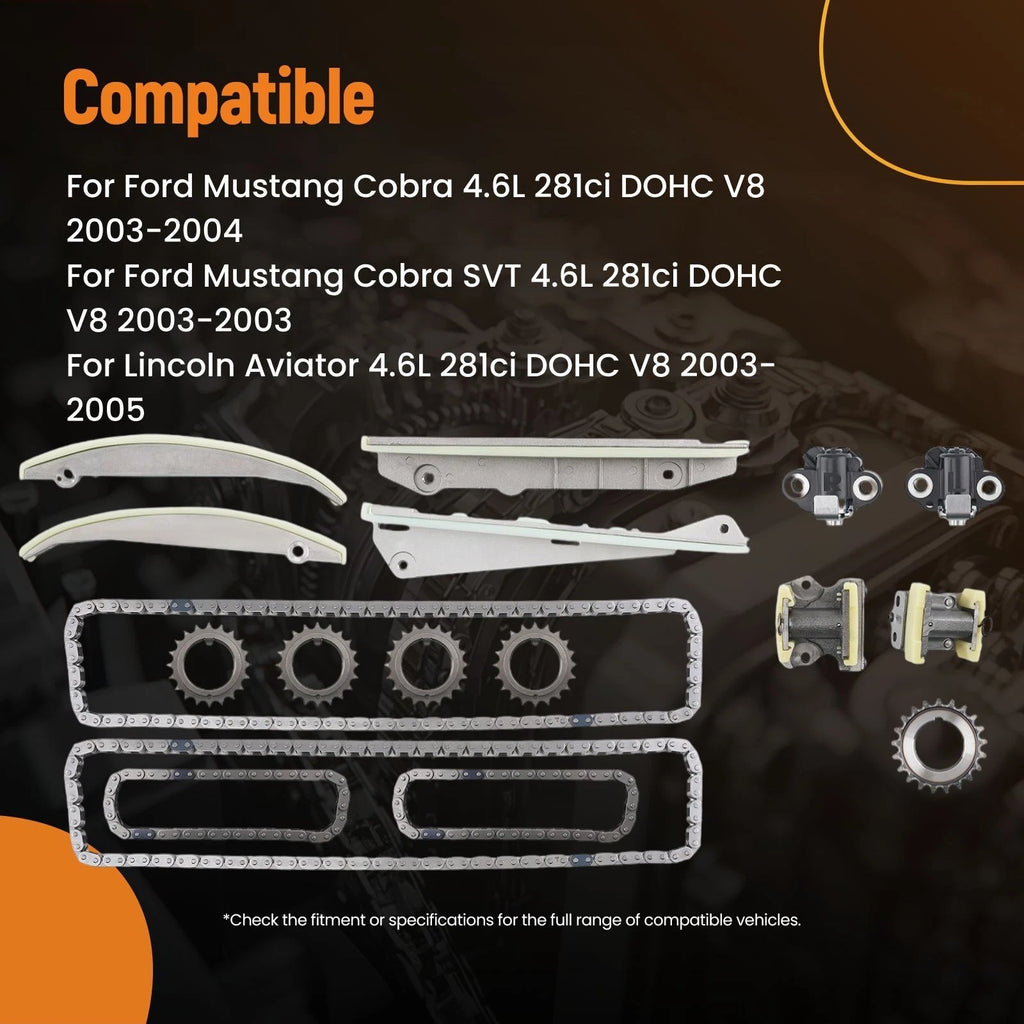 Engine Timing Set for Lincoln Aviator 4.6L (2003–2005)