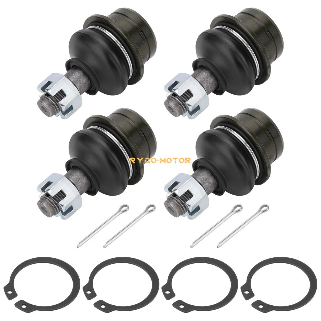 Set of 4 Upper Ball Joints for Suzuki Quadsport 400 LT-Z400 (2003–2009, 2012–2014)