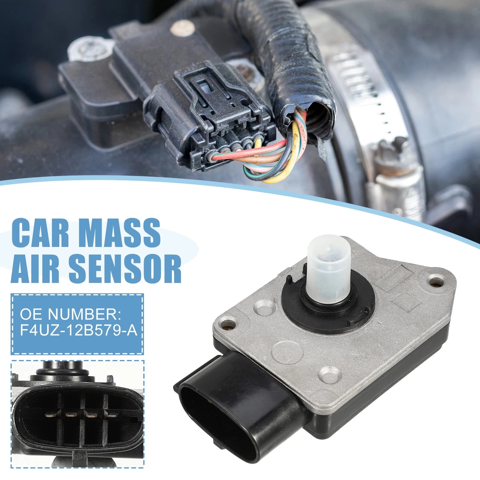 Mass Air Flow Sensor MAF Replacement for Ford E-150 (2004–2008)