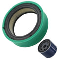 Air and Oil Filter Replacement Kit for John Deere LT166 (2004–2017)