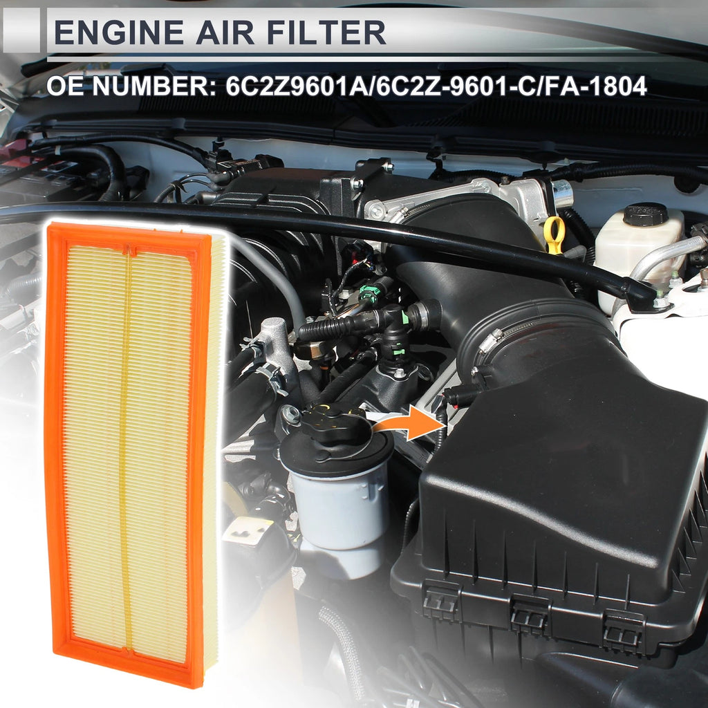 Engine Air Filter Replacement for Mercedes-Benz E350 (2001–2006)