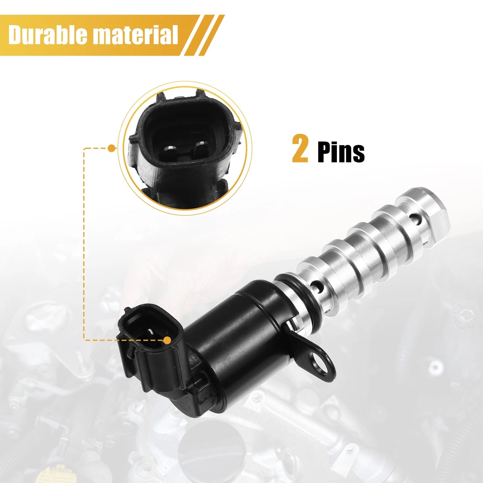 2X Oil Control Variable Valve Timing Solenoid for Kia Optima (2011–2015)
