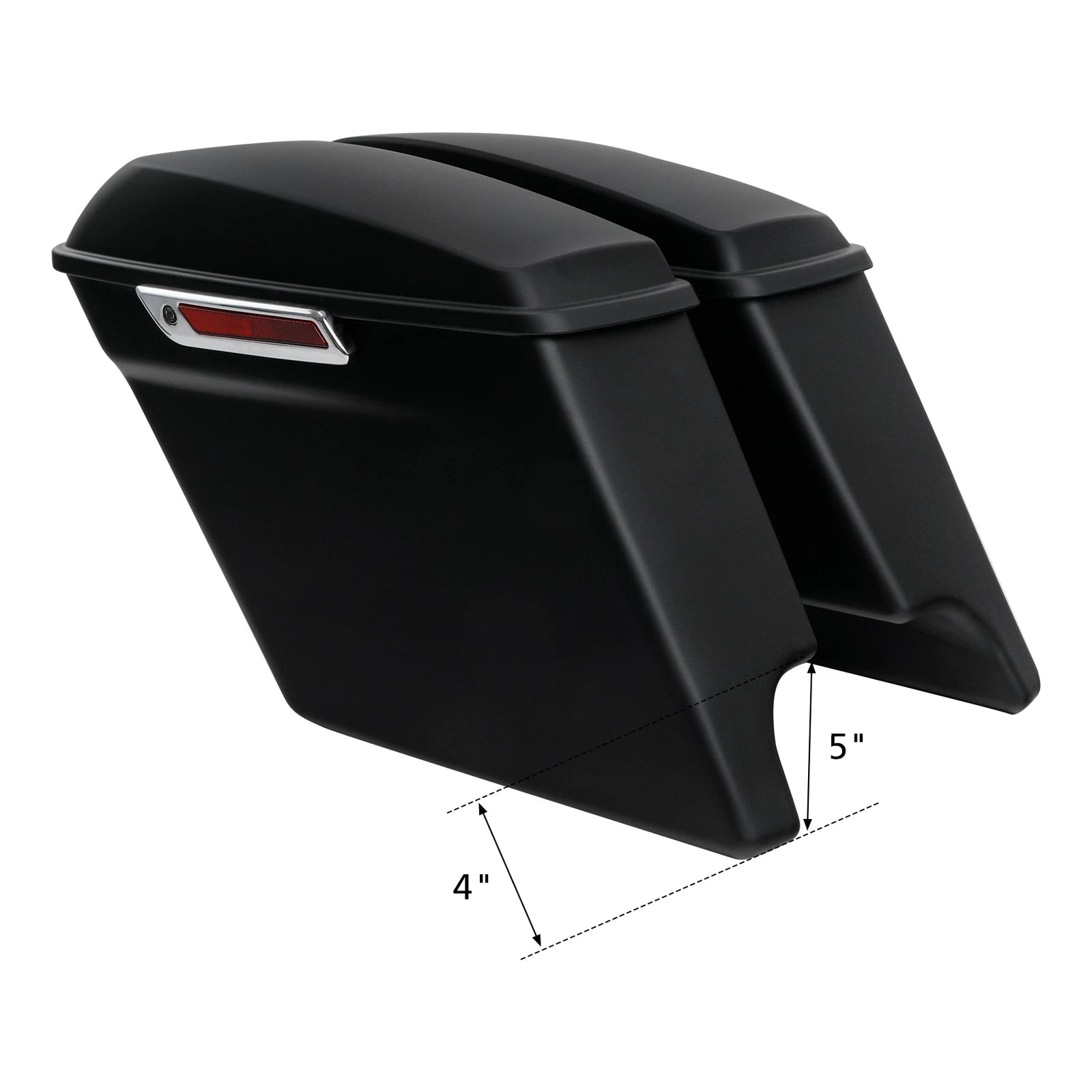 5" Stretched Saddlebags for Harley Touring Electra Road Glide (2014–Present)
