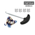 Motorcycle Exhaust Pipe Muffler Mounting Springs Hooks Set Link Stainless