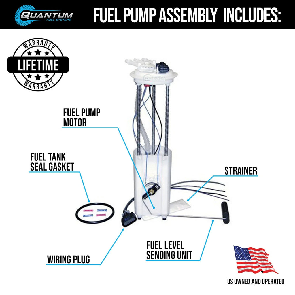 Fuel Pump Module Assembly for Chevrolet Express 1500 4.3L (1997–2002)
