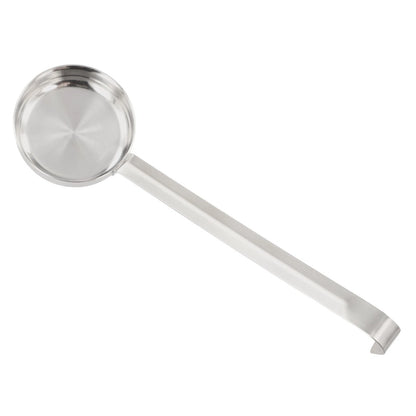 Flat Bottomed Measuring Spoon for Pizza Sauce - Accurate Ounce Measure