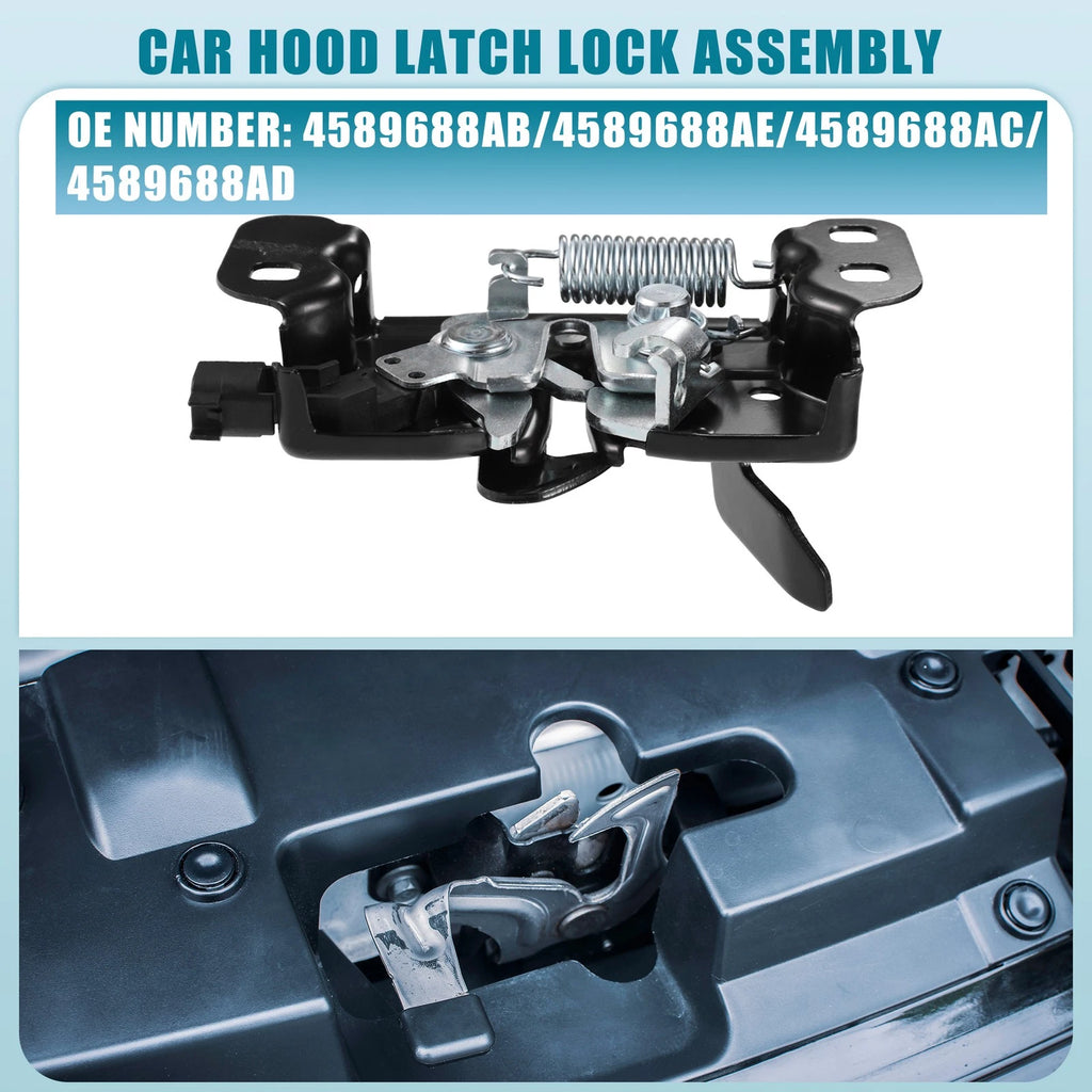 Hood Latch Lock Assembly Replacement for Dodge Durango (2011–2015)