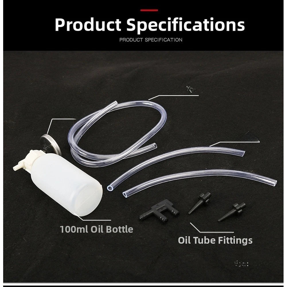 Car Brake Extractor and Filler Kit for Vehicle Maintenance