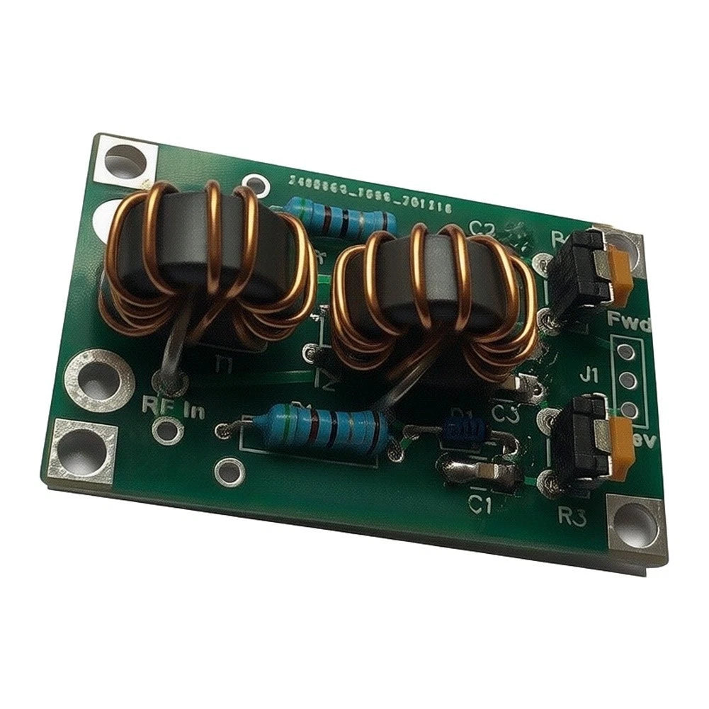 Green VSWR Bridge PCB for Antenna and Transmitter Tests (1.8MHz to 30MHz)