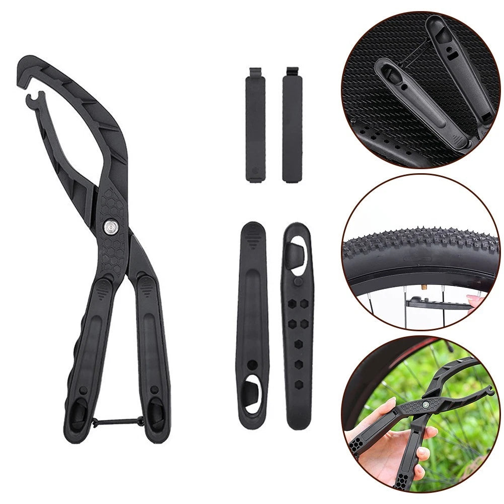 2X Bicycle Tire Pliers with Matching Levers