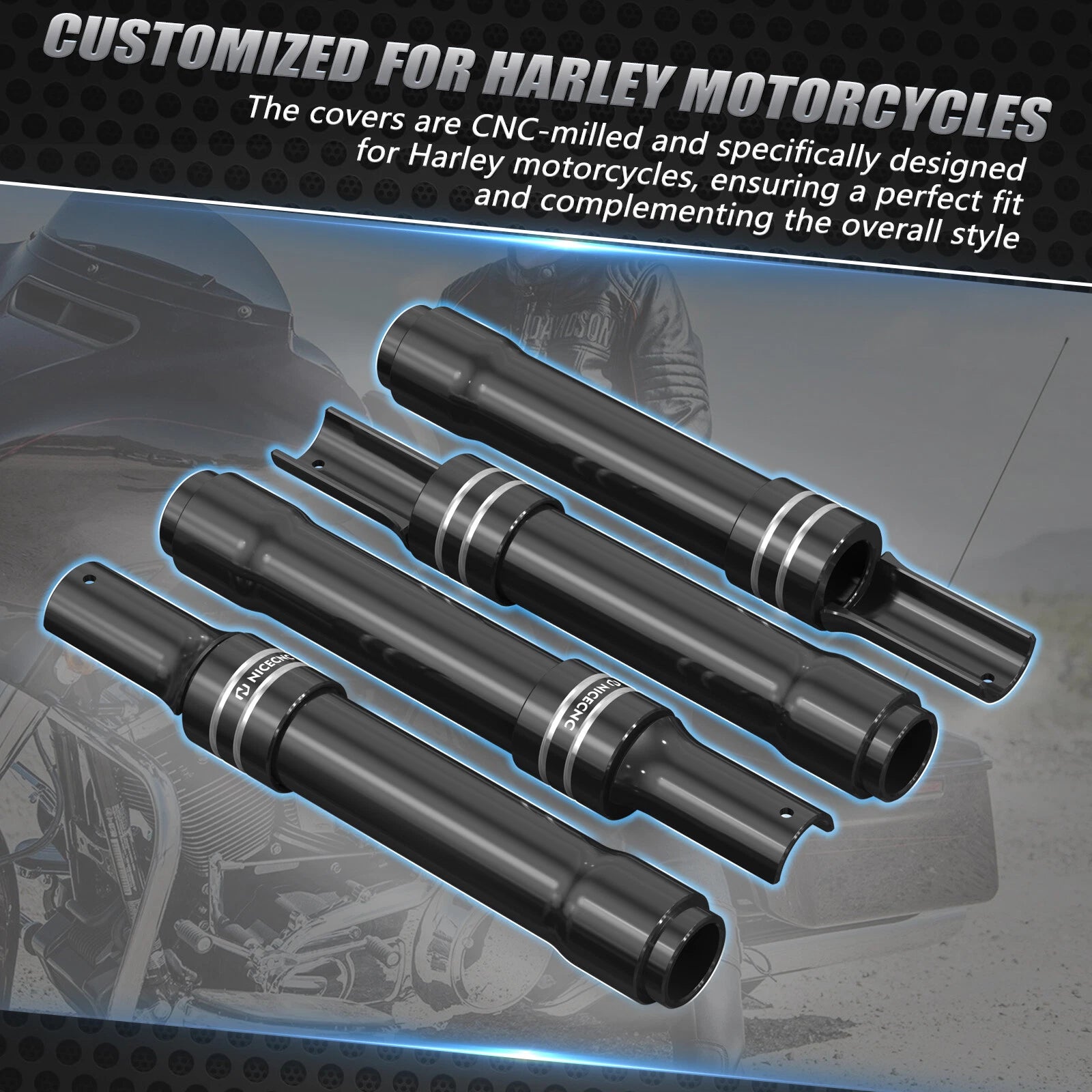 Pushrod Cover Kit 25700488 for Harley Electra Glide FLHT (2017–2024)