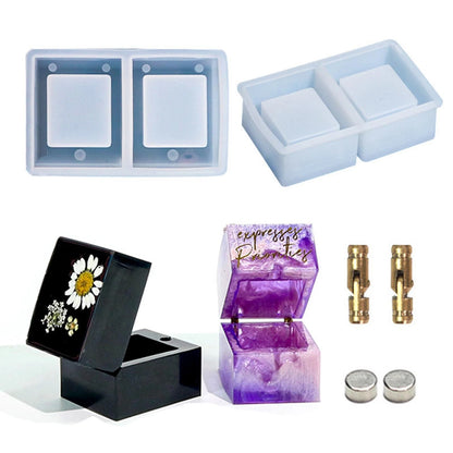Silicone Mold for Jewelry Making (Ring Box)
