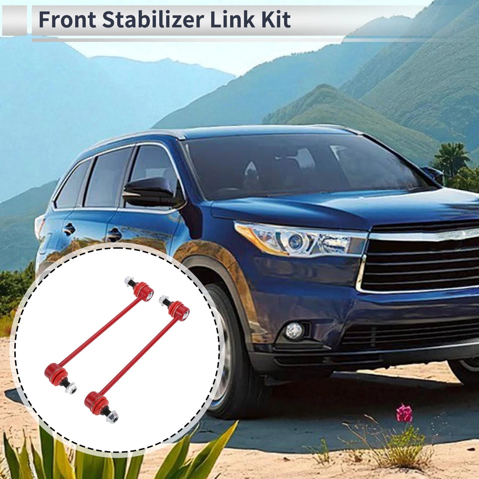 Front Stabilizer Bar Links Replacement for Toyota Avalon (2005–2012) 2PC