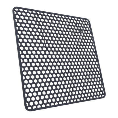 Silicone Drain Pad 34.5cm x 34.5cm for Dishwasher Sink Bottom Non-Slip