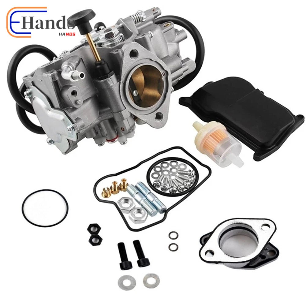 Carburetor & Air Oil Filter for Yamaha Wolverine 350 YFM350FX YFM350X (1995–2005)