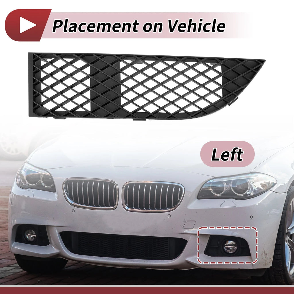 Front Left Fog Light Grill Replacement for BMW 750Li (2006–2008)
