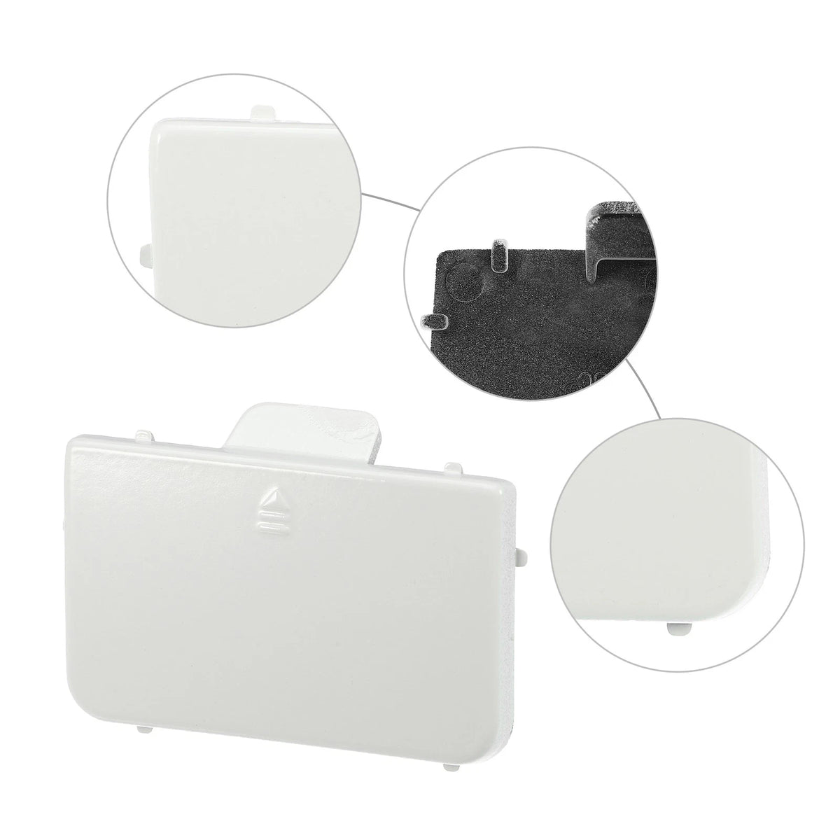 Tow Hook Eye Hole Cover Front Replacement for Mercedes-Benz C-Class W204 (2007–2014)