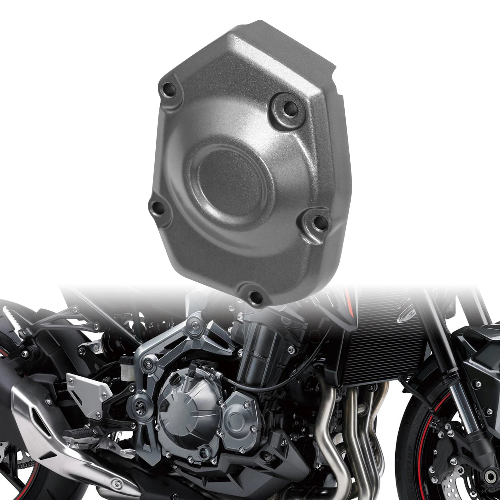 Side Engine Pulser Stator Cover Case for Kawasaki Z900 ABS (2017–2024)