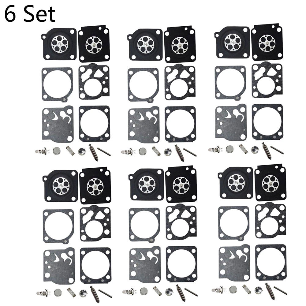 6x Carburetor Kit Replace For McCulloch SP40 PM 310 320 330 510 Zama RB-1 C1-M2B