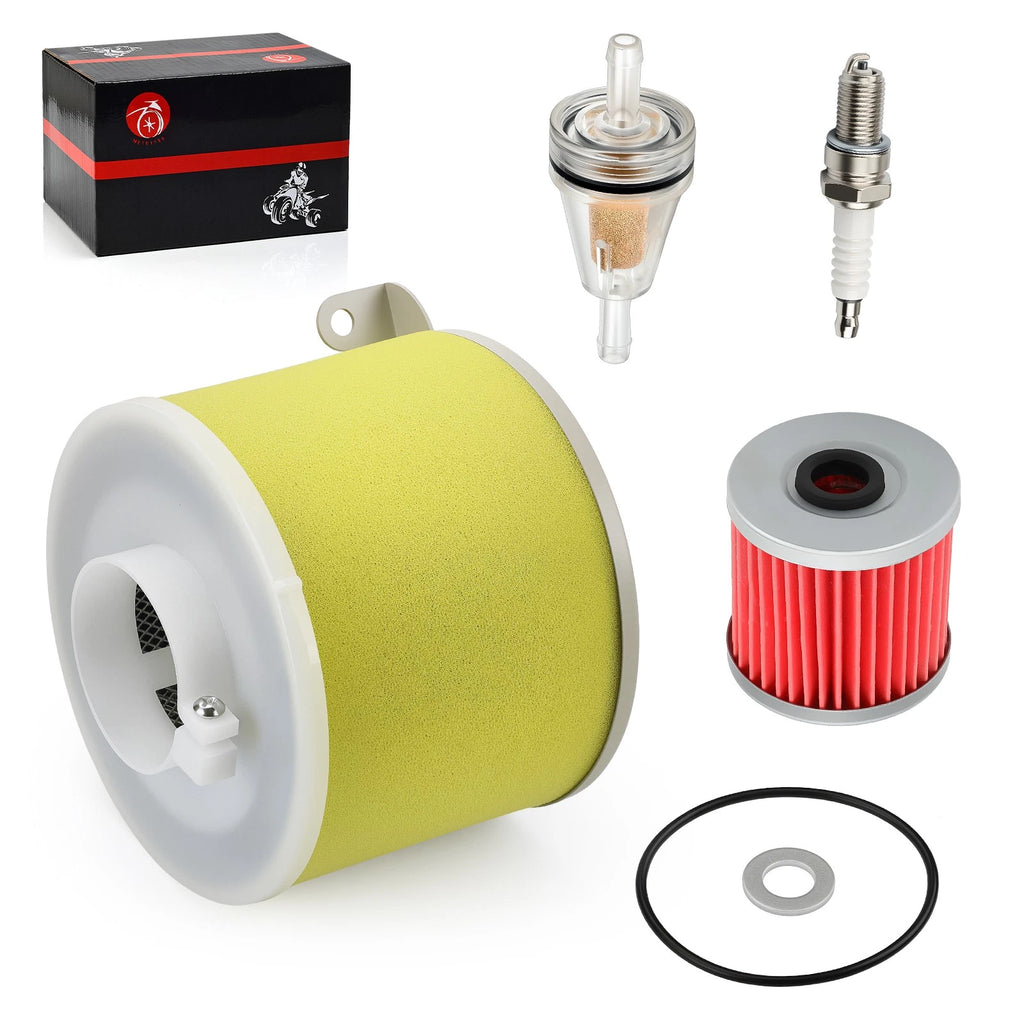 Air Filter Foam & Oil Filter Kit for Kawasaki Bayou 220 250 (1990–2004)