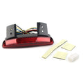 Rear Mudguard Edge Brake Tail Light for Harley Breakout (2013–2023) Red