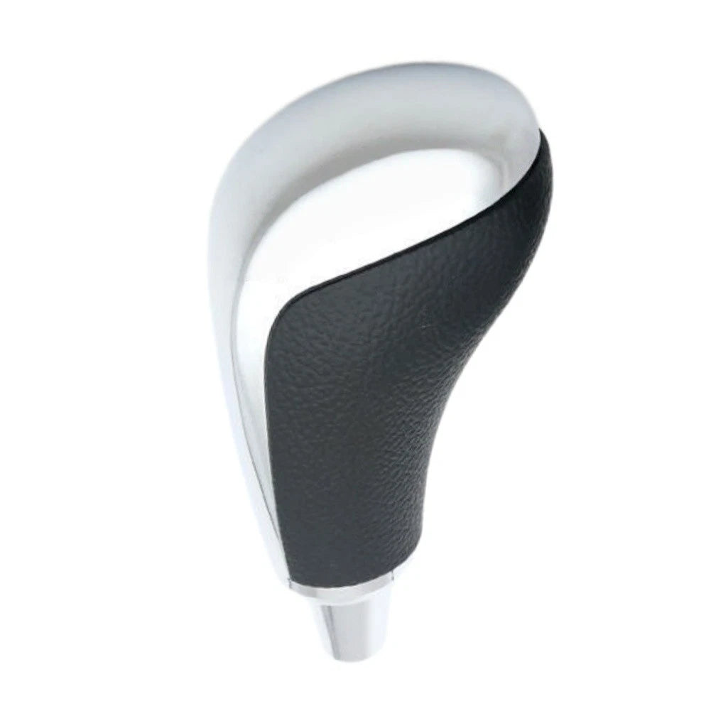 Black Silver ABS Gear Shift Knob for Toyota Vios (2008–2017)