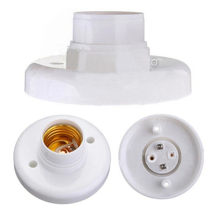 E27 Screw Cap Socket Light Bulb Holder Fitting for (1/2/4 Pcs)