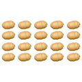 20pcs Floating Carp Bait Lures for Tiger Nut (1.4cm, 1.7cm)