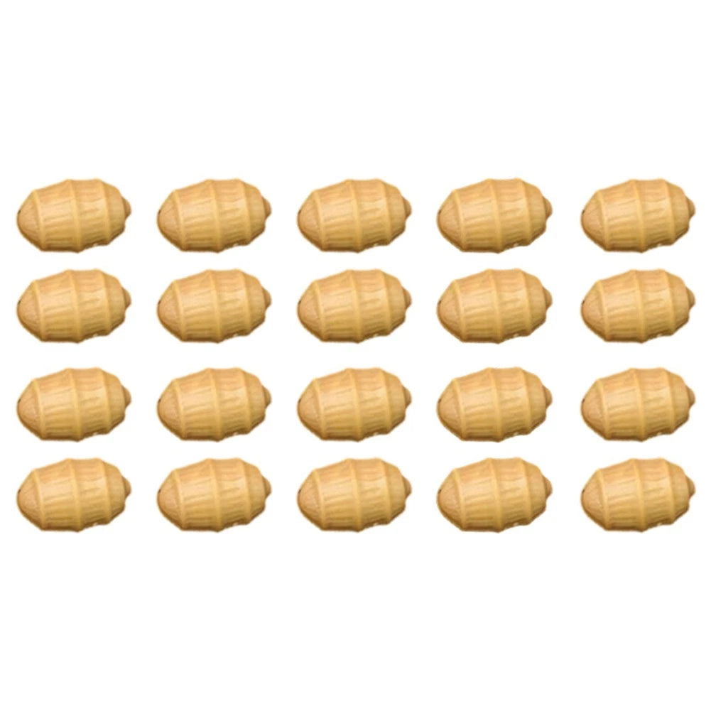 20pcs Floating Carp Bait Lures for Tiger Nut (1.4cm, 1.7cm)