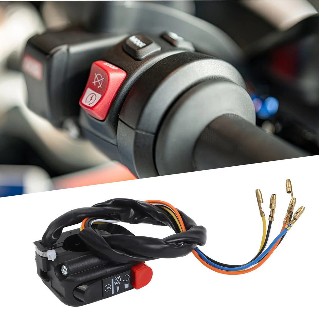 Handlebar Mount Start Stop Switch for Motorcycle ATV (78)