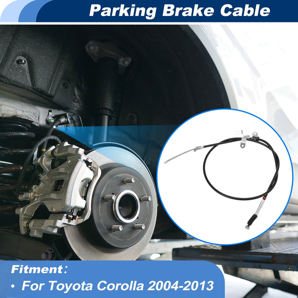 Rear Right Parking Brake Cable Assembly for Toyota Corolla (2004–2013)