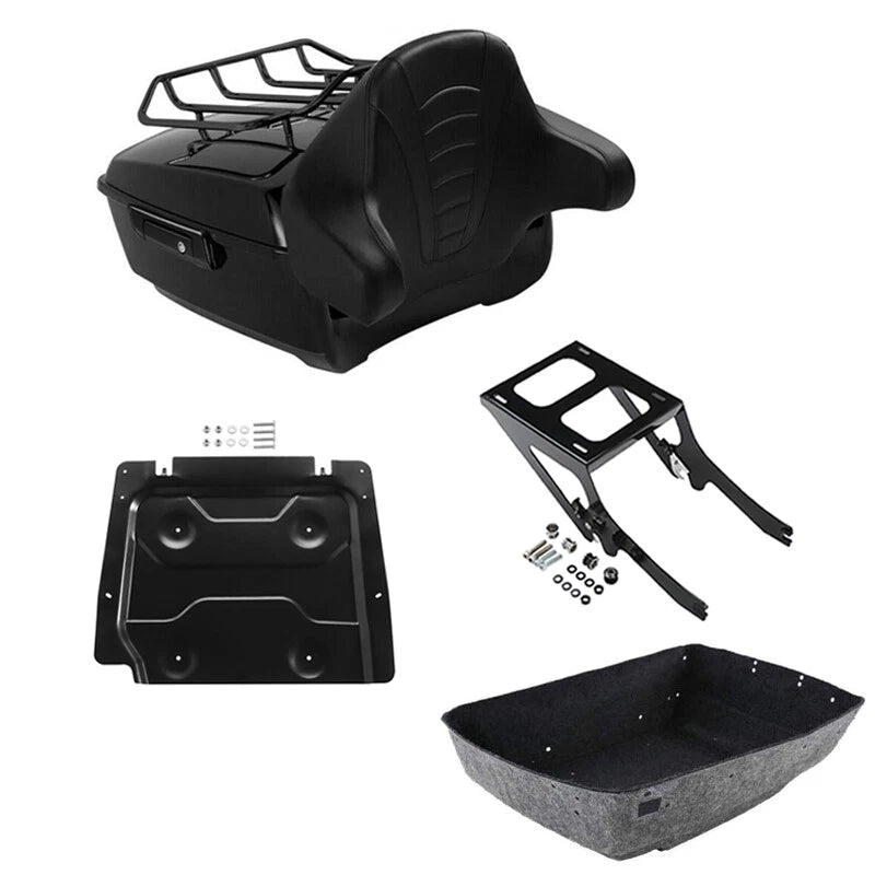 Trunk Pad Mount Rack Plate for Harley Heritage Classic FLHC FLHCS (2018–2026)