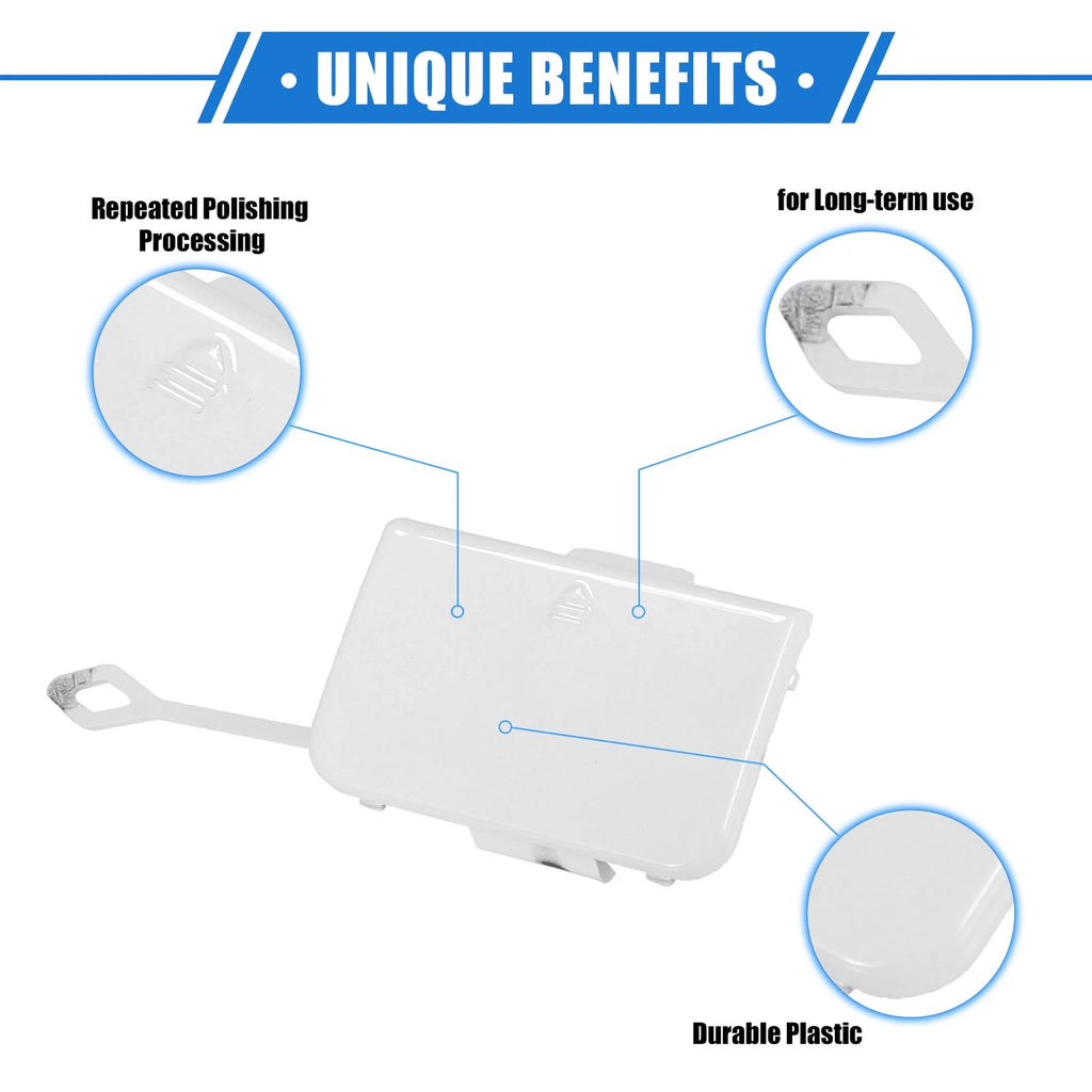 Front Tow Hook Cover Cap Replacement for Mercedes-Benz C300 W204 (2008–2011)