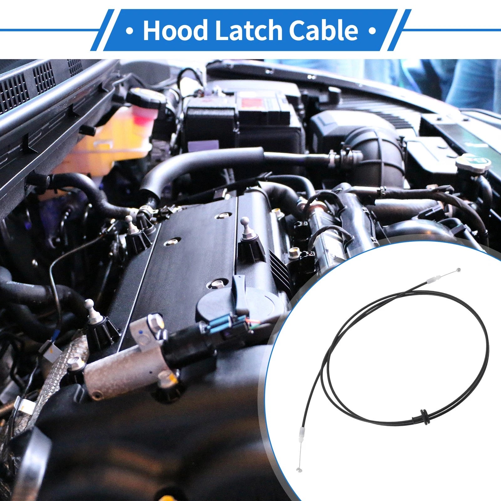 Hood Latch Release Cable Replacement for Honda Fit (2004–2008)